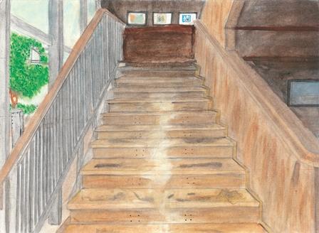 奥行き感のある風景