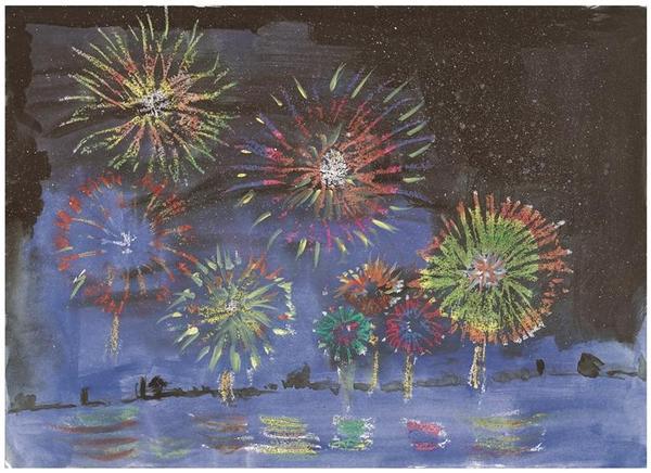 夏の花火